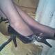 high-heeled shoes